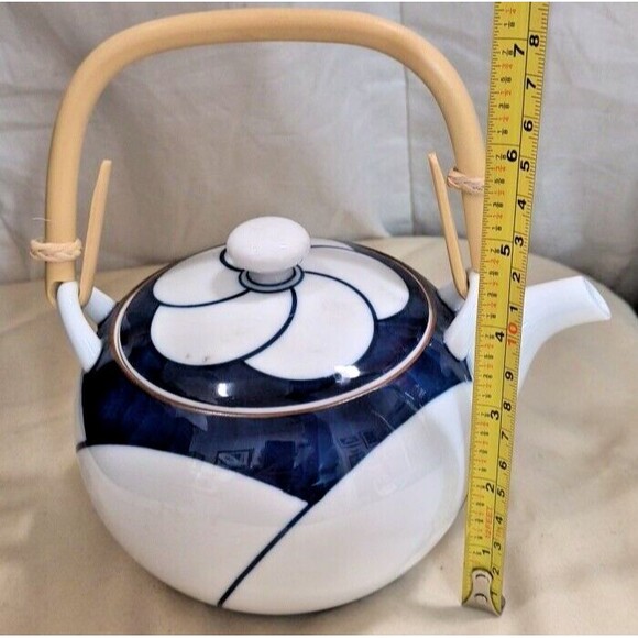 Hashmi Japan Hakusan's Porcelain  Sencha Tea Pot Rare Limited Collectable Vintag - Picture 15 of 15